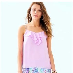 NWT Lilly Pulitzer Karmen Cami Lilac Freesia || XXS